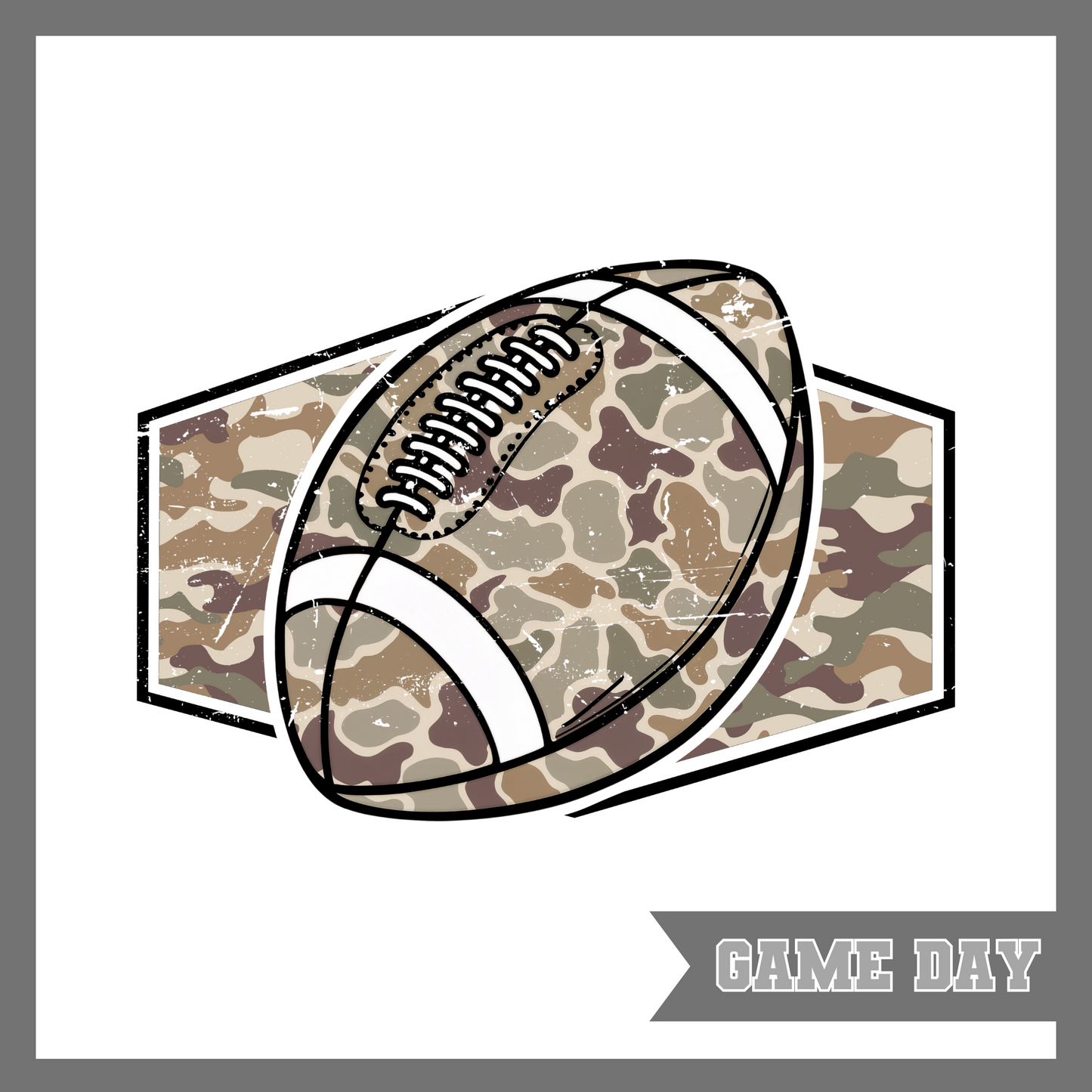 Camo Football, Adult