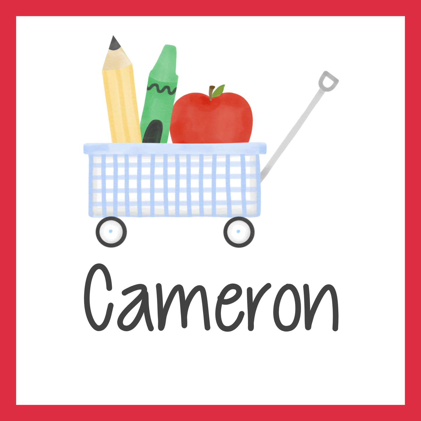 Back to School Wagon