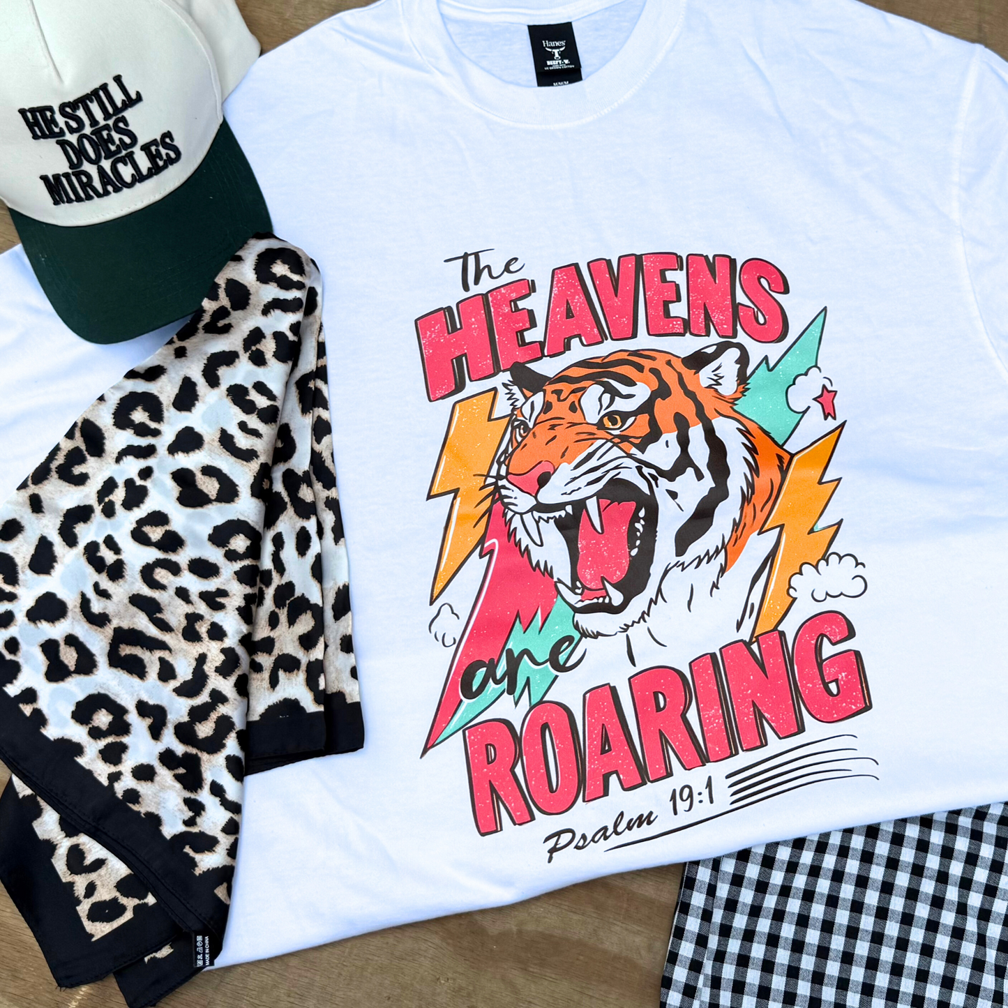 Heavens are Roaring Oversized Tee