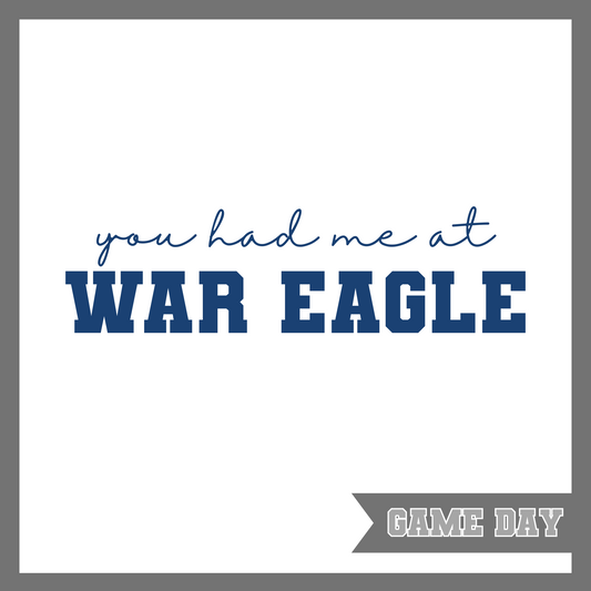 You had me at War Eagle , Adult