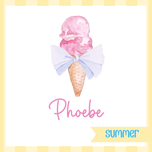 Ice Cream Cone, Girl