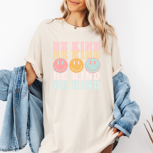 Be Kind Smiley Tee