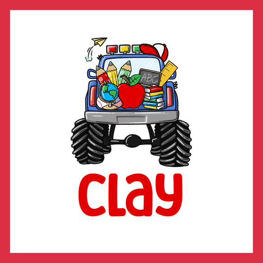 Back to School Monster Truck