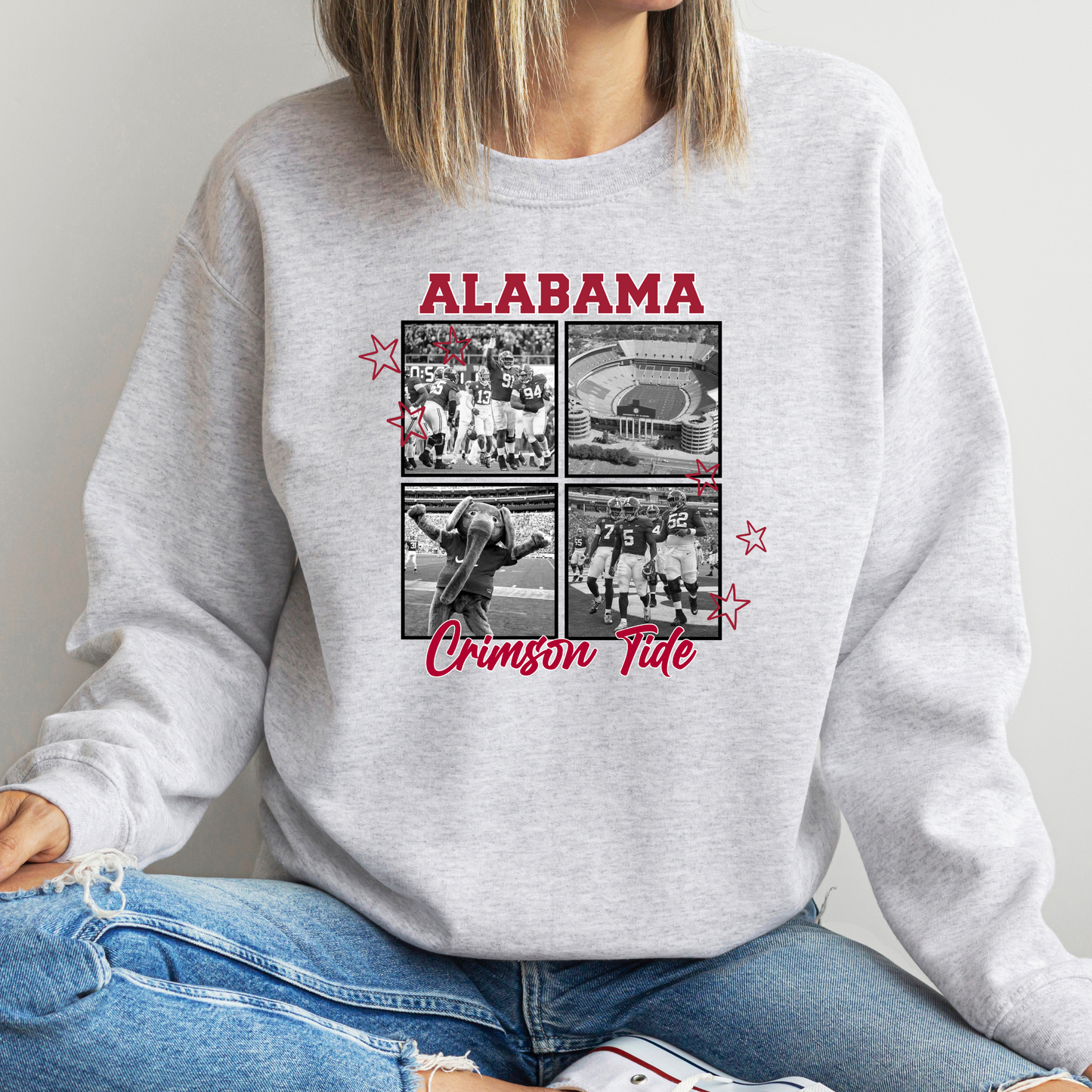 B&W Alabama Game Day Sweatshirt