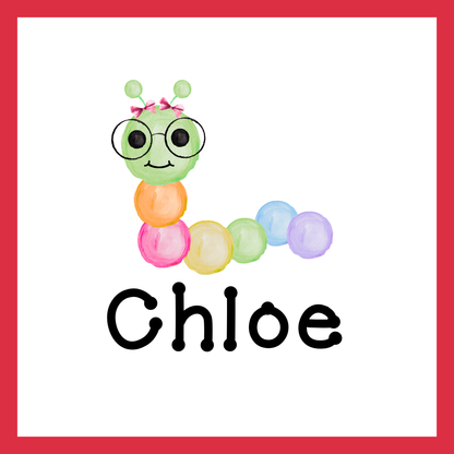 Cutie Caterpillar Girl