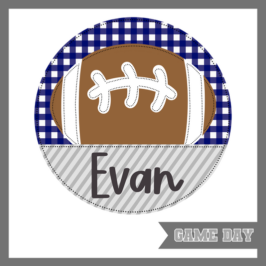 Auburn Football Stitch Design