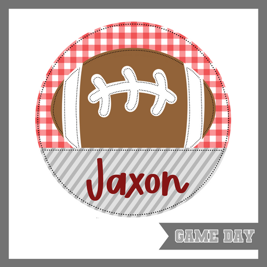 Alabama Football Stitch Design