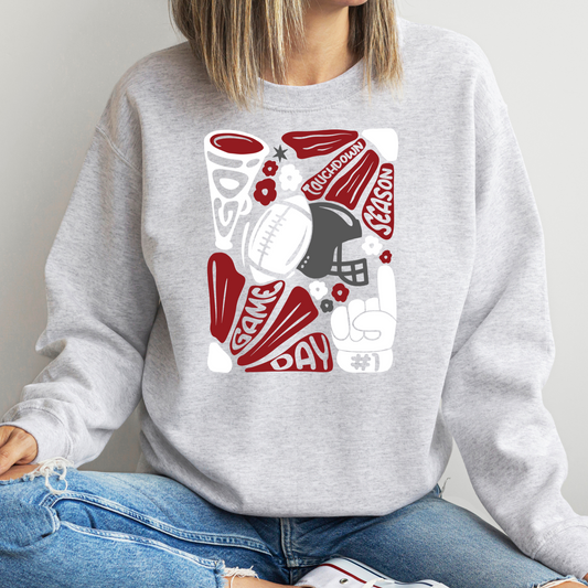 Alabama Game Day Collage Sweatshirt