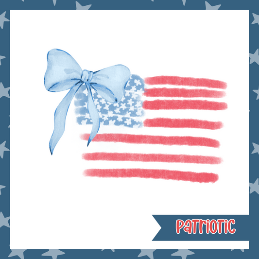 American Flag, Girl