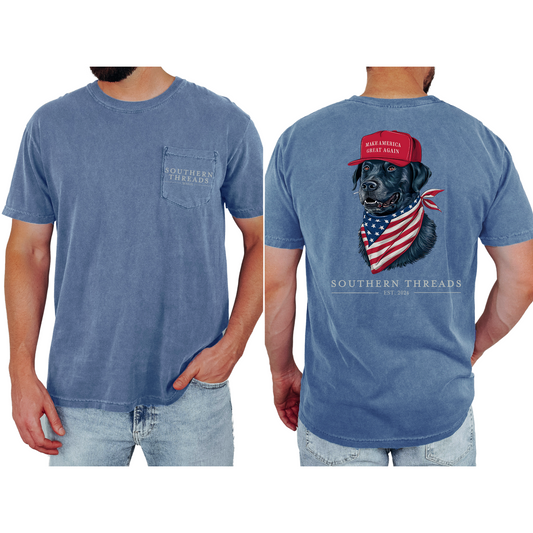 MAGA Lab Tee, Denim