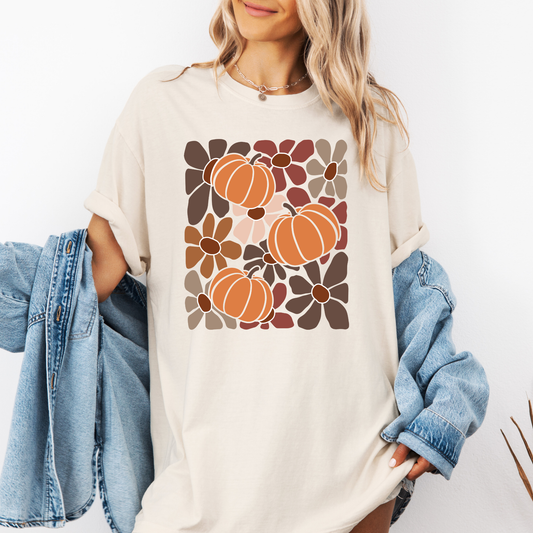 Boho Fall Pumpkin Tee