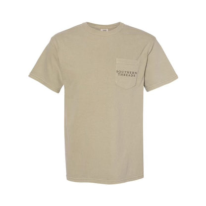 Cream AL State Tee