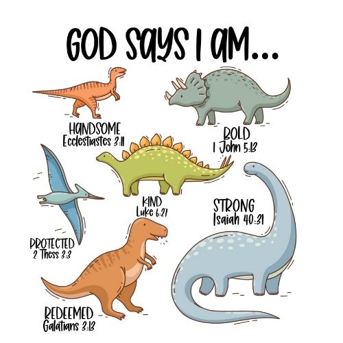 God Says I Am - Dinosaurs