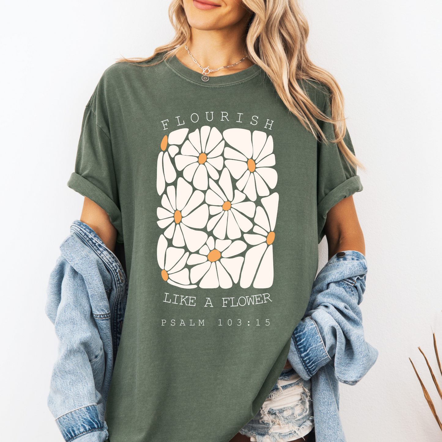 Flourish Like a Flower Tee