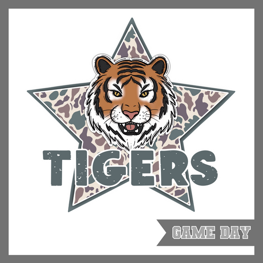 Camo Tigers, Adult