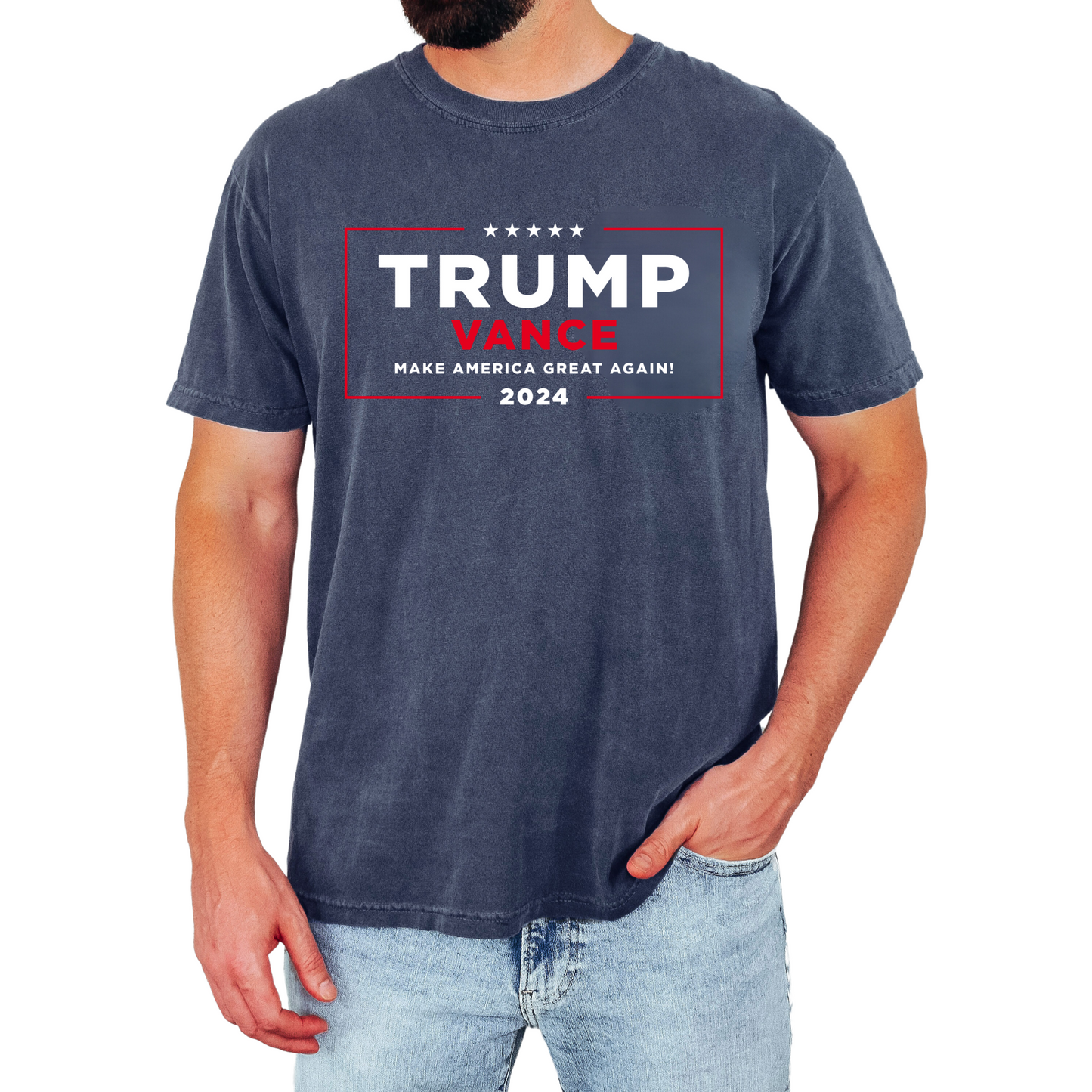 Trump Vance Tee, Denim