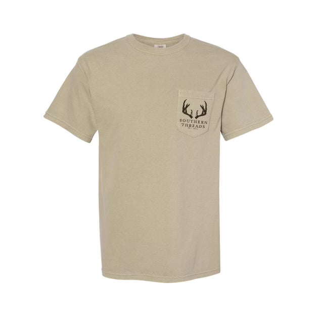 Antler Tee, Khaki