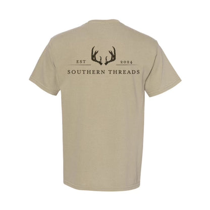 Antler Tee, Khaki