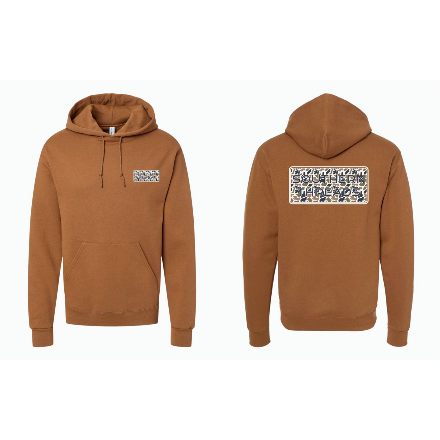 License Plate Logo Hoodie, Pecan