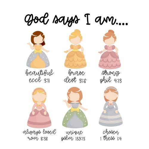 God Says I Am - Princesses