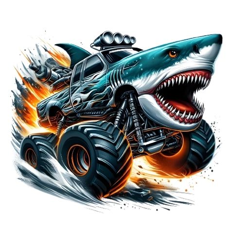 Shark Monster Truck