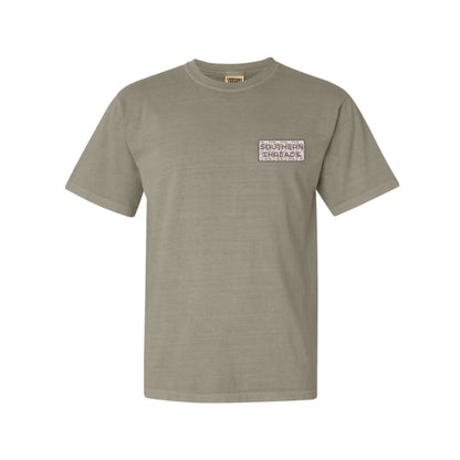 License Plate Tee, Sandstone